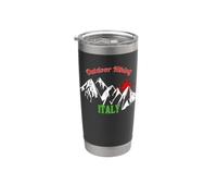 Escursionismo Italia Mountain Compass Outdoor grafica Bicchiere termico in acciaio inox doppia parete