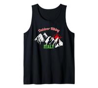 Escursionismo Italia Mountain Compass Outdoor Grafica Canotta