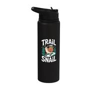 Escursionismo lumaca sentiero campeggio divertente escursionista Stainless Steel Insulated Water Bottle
