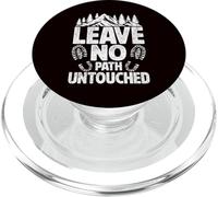 Escursionismo - Non lasciare alcun sentiero intatto PopSockets PopGrip per MagSafe