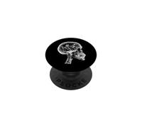 Escursionismo su My Mind Skull Art per alpinisti PopSockets PopGrip Adesivo