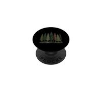 Escursionismo vintage pineta sentieri natura campeggio escursionista PopSockets PopGrip Adesivo