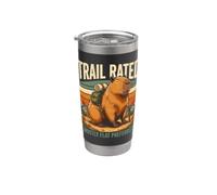 Escursionista Capybara preferito per lo più piatto Bicchiere termico in acciaio inox doppia parete