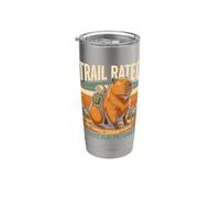 Escursionista Capybara preferito per lo più piatto Bicchiere termico in acciaio inox doppia parete