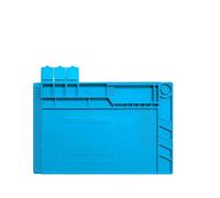 ESD Saldatura Mat - Grande tappetino da lavoro in silicone resistente al calore con zone magnetiche, tappetino di riparazione isolante per telefono, computer, elettronica, diverse misure disponibili