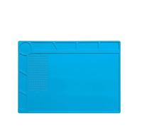 ESD - Tappetino per saldatura, grande, in silicone, resistente al calore, con zone magnetiche, tappetino di riparazione isolante per telefono, computer, elettronica, diverse misure disponibili (S-130)