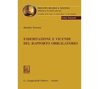 Esdebitazione e vicende del rapporto obbligatorio