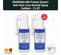 Esderma MD Prohair Boost + spray dermico anti perdita di capelli (2 x 60 ml) ...