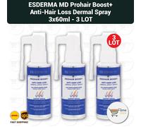 Esderma MD Prohair Boost + spray dermico anti perdita di capelli (3 x 60 ml) ...