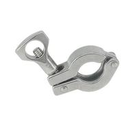 ESDUAIOP Raccordo for fusione in acciaio inossidabile 304 da 0,5" Tri Clamp con ghiera da 25 mm, diametro esterno, for la produzione di latte e birra