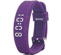 eSeasongear VB80 8 sveglia vibrante orologio silenzioso vibrazione shake Wake ADHD farmaci promemoria Viola-Large