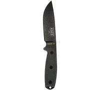 ESEE ES4PKO Coltello a Lama Fissa, Unisex - Adulto, Nero, Taglia Unica