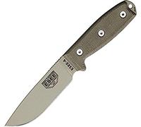 ESEE ES4PMBDT Coltello a Lama Fissa, Unisex - Adulto, Verde, Taglia Unica