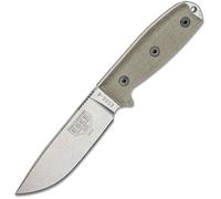 ESEE, ESEE 4 Plain Edge, Lama S35VN, Manici in Canvas Micarta ESEE-4P35V