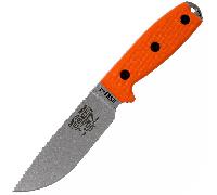 ESEE, ESEE 4 Plain Edge, Lama S35VN, Manici in G10 Arancione ESEE-4P35V-OR