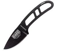 ESEE Knives Candiru Black CAN-B coltello da collo con fodero nero + clip per cintura