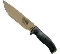 ESEE Knives ESEE Model 6 Dark Earth Blade 3D Black G10 coltello da sopravvivenza 6PDE-001 fodero nero + clip plate