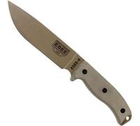 ESEE Knives ESEE Model 6 desert tan blade 6P-DE coltello da sopravvivenza con fodero nero + gancio per cintura