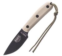 ESEE Knives Modello 3HM Manico Modificato, fodero in pelle, ESEE-3HM-B