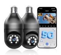 EseeCloud, telecamera di sicurezza 5G, WiFi 2K, telecamera di sicurezza wireless per esterni, EseeCloud, Aquila Eye 360, rilevamento del movimento, allarme sirena di allarme, messa a fuoco a due vie