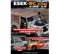 ESEK-RC E-ZINE: Issue #16: The Custom Scale RC Crawler Magazine | 1:18 BUSTER Rig Build, Land Rover Defender D110 Pickup Conversion, and Performance Tuning Guide
