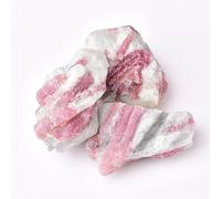 Esemplare di pietra grezza irregolare di cristallo di tormalina rosa naturale, decorazione for la casa originale rara (Size : 170-200g)