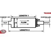 ESEN SKV 02SKV246 Pompa carburante per BMW