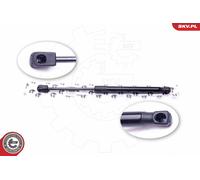 ESEN SKV 52SKV302 Ammortizatore pneumatico, Cofano bagagli /vano carico per ALFA