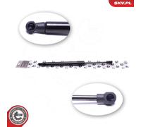 ESEN SKV 52SKV832 Ammortizatore pneumatico, Cofano bagagli /vano carico per VW