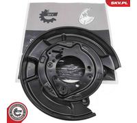 Protezione disco freno posteriore Sx 57SKV778 ESEN SKV
