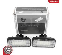 ESEN SKV 72SKV508 Luce targa Dx, Sx per MERCEDES-BENZ,TESLA