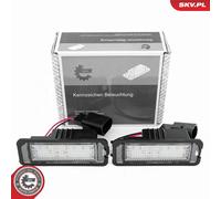 ESEN SKV 72SKV512 Luce targa Dx, Sx per SEAT,SKODA,VW