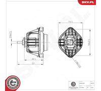 ESEN SKV 75SKV246 Supporto motore