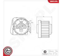 ESEN SKV 75SKV806 Supporto, Cambio automatico