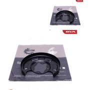 ESEN SKV Ankerblech Spritzblech Set Dischi Freno per Hyundai i10 PA 2x