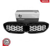 ESEN SKV Griglia Radiatore Nera Lucida Per BMW 3 Series Touring G21
