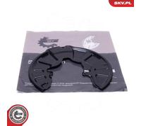 ESEN SKV Piastra di Ancoraggio Lamiera Paraspruzzi Disco Dx per Smart Fortwo 451