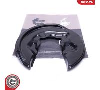 ESEN SKV Piastra di Ancoraggio Lamiera Paraspruzzi Disco Posteriore SX per VW