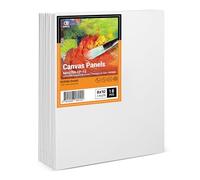 ESENG® Tele per Dipingere Set 18 Pezzi, 20x25 cm | 8x10 pollice, 100% cotone, Canvas Panel, Pannello di Tela, tavola da pittura per acrilica, olio, tempera e gouache