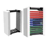 Esenlong Torre di Archiviazione per Giochi - Scatola Universale per 12 Dischi o Blu-Ray - Rack per, PS5, Xbox One, Xbox Series X/S