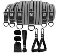 Esercise Band, Strength Band, Heavy Duty Strap Equipment with Portable Stretching Tool, affidabile Training Gear for Gym Home Pilates Outdoor Strength Musle Recovery Workouts