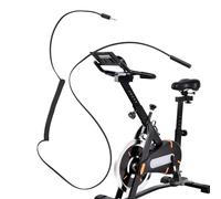 Esercise Bike Sensor Cable, Fitness Wire Replacement, 45.67 Inch Cord, Cardio Training Gadget with Grip, Indoor Cycling Tool with Modern Design, Home Accessories for Garage Gym Travel Daily