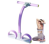 Esercise loopp - Resistance Band | 6-Tube Bodybuilding Elastic Sit Up Pull Rope with Foot Pedal, Multifunctional Exercise Loopp for Home Workout, Waist, Arm for Sit Ups