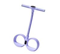 Esercitatore a pedale, fascia di resistenza per la pancia, corda elastica con contatore digitale e manici