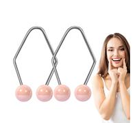 Esercitatore del sorriso | Allenatore muscolare alla moda in acciaio inossidabile per guance - Strumento di bellezza per il sollevamento delle guance per lavorare, dormire, leggere, scrivere, studiare