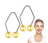 Esercitatore del sorriso | Esercizi per il sorriso antiruggine in acciaio inossidabile facili da pulire,Strumento di bellezza per il sollevamento delle guance per lavorare, dormire, leggere, scrivere,