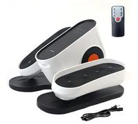 Esercitatore ellittico sotto la scrivania con telecomando e display LCD, bicicletta fitness portatile per allenamento braccia e gambe