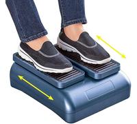 Esercitatore passivo per gambe per circolazione e flusso sanguigno, stimolatore per piedi e gambe da seduto, macchina per fisioterapia per uso domestico e ufficio