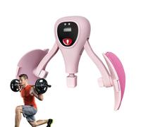 Esercitatore per cosce da donna - Esercitatore elettrico portatile - Dispositivo per esercizi sul pavimento pelvico con contatore con schermo | per tonificare gambe glutei corpo donne dopo il parto