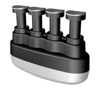 Esercitatore per dita Attrezzo per Esercizi di e Destrezza delle Mani | Esercitatore a Pressione delle Dita per Chitarra Pianoforte Basso Ukulele Casa Ufficio Uso Quotidiano all'aperto e Pendolari
